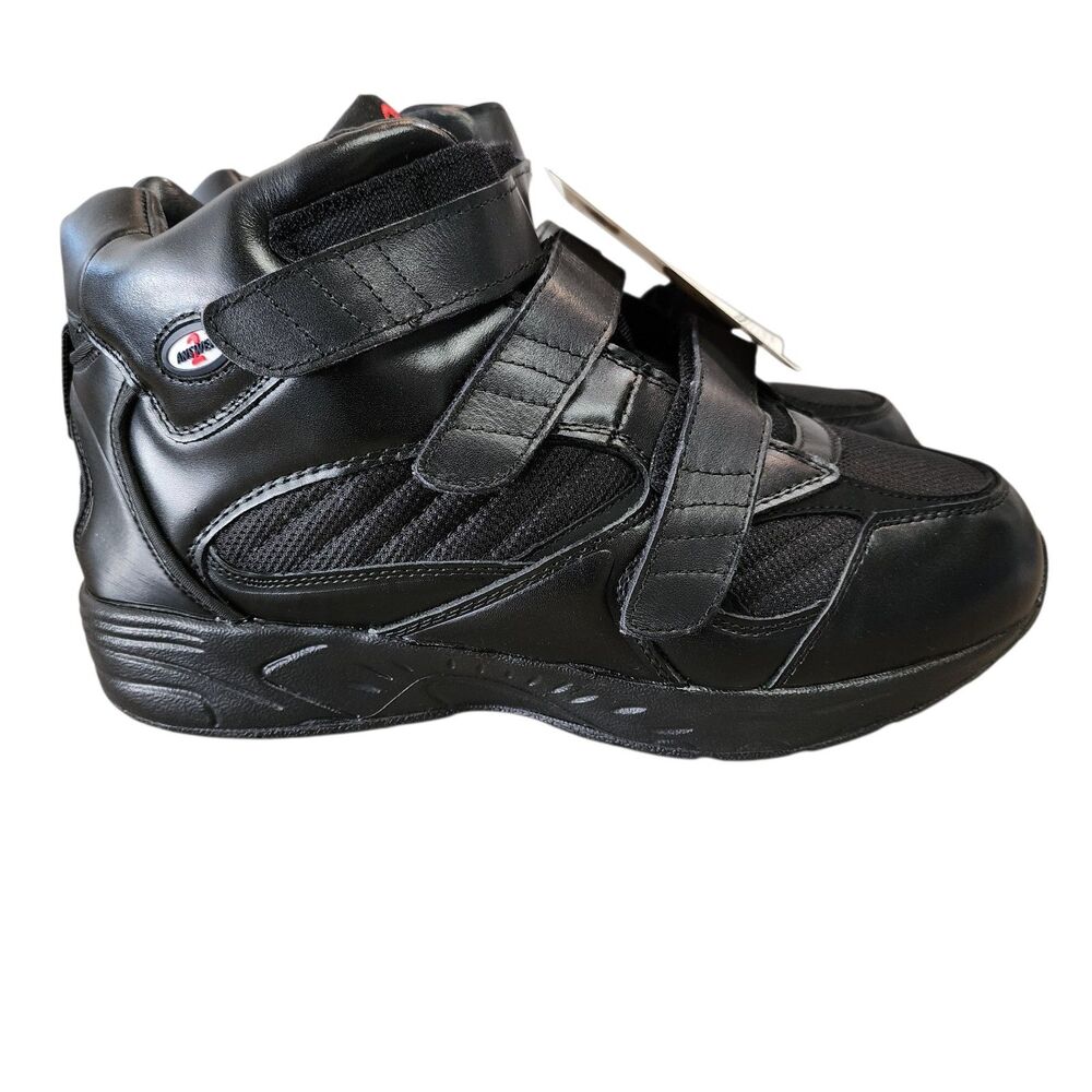 ​Answer2 551-1 Men’s Orthopedic Shoes 11.5 XW Black Leather Diabetic – READ